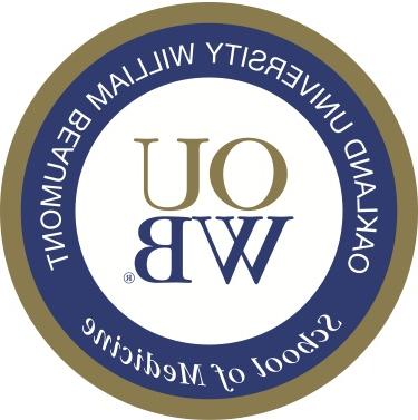 OUWB White Coat Patch that represents OUWB's Core Values.