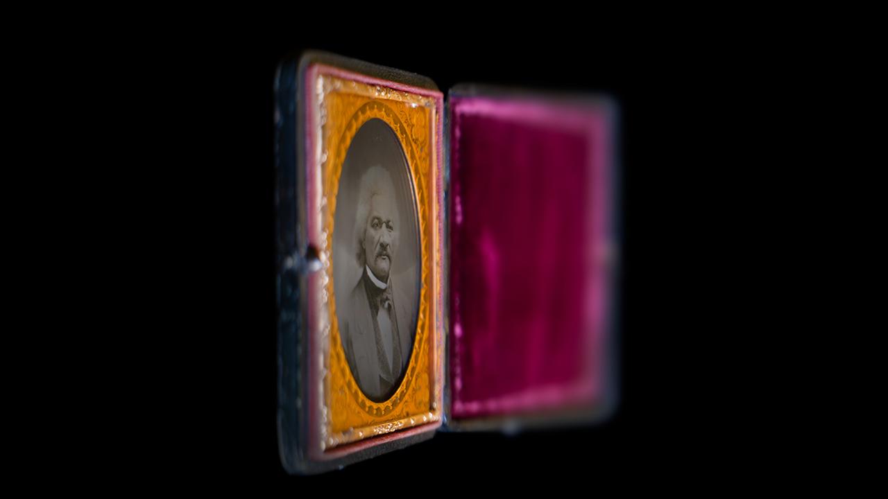 Ambrotype of Frederick Douglass, Smithsonian National Museum of African American History and Culture, Washington, DC, 2016, from Manifest